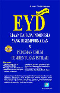 Image of EYD & Pedoman Umum Pembentukan Istilah