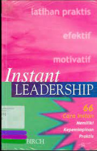 Image of Instant Leadership