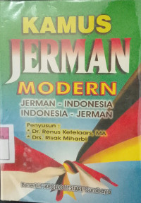 Image of Kamus Jerman Modern (Jerman-Indonesia)