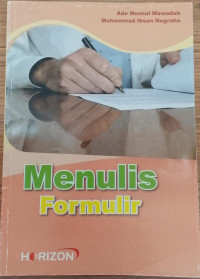 Image of Menulis Formulir