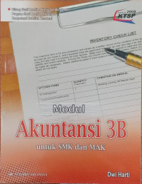 Image of Modul Akuntansi 3 B utnuk SMK  dan MAK