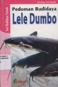 Image of Pedoman budidaya Lele dumbo