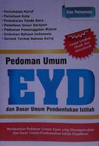 Image of Pedoman Umum EYD dan Pembentukan Istilah
