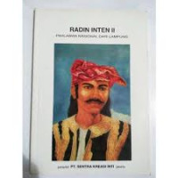 Image of RADIN INTEN II (pemimpin gerilya dan siasat dari lampung)